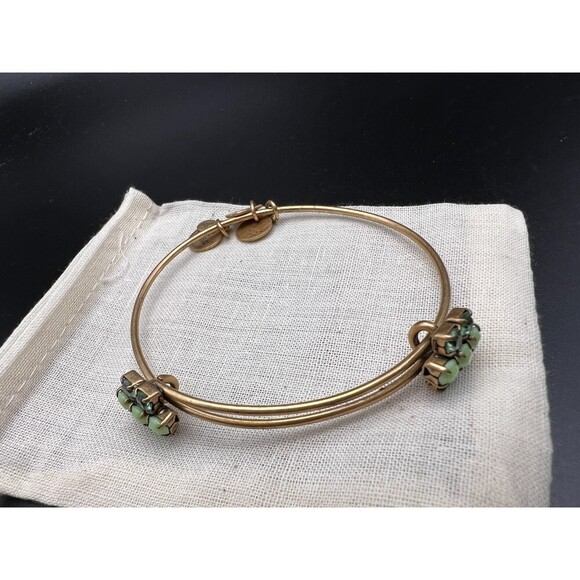 ALEX & Ani Green Rhinestone Bracelet - Picture 3 of 3